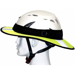 Pro Tech Lite Construction Helmet Visor Brim Yellow