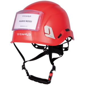 Helmet Namecard Holder C.A.M.P.