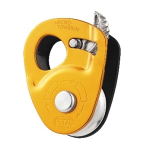 Polea Micro Traxion Pulley Ropeclamp PETZL