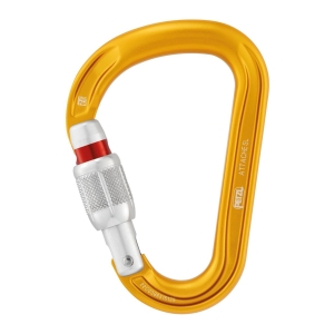 Conector Attache Screw Lock Yellow PETZL