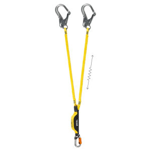 Absorbica Y Flex MGO INT lanyard 150CM PETZL