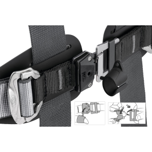 Arnes Swan Easyfit Stainless PETZL